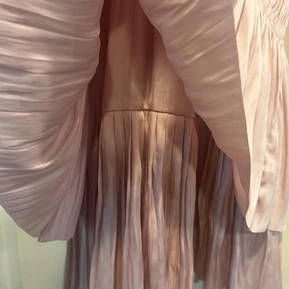 Lana Dress in Romantic Blush with Subtle Bubble Top and Smocking - Picture 8 of 10